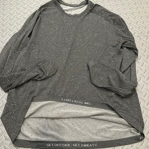 Lululemon.  Men’s long sleeved shirt.